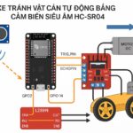 Lập trình & Điều khiển Động Cơ – Bài 6: Xe tránh vật cản tự động bằng cảm biến siêu âm HC-SR04