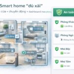 Series MQTT & IoT: Bài 13 – Use-case thực tế –  Bài 13: Smart home “đủ xài”: cảm biến cửa + chuyển động + dashboard theo phòng